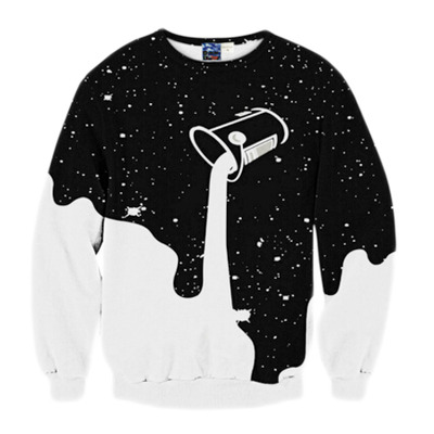 DRIPPING MILK CREWNECK