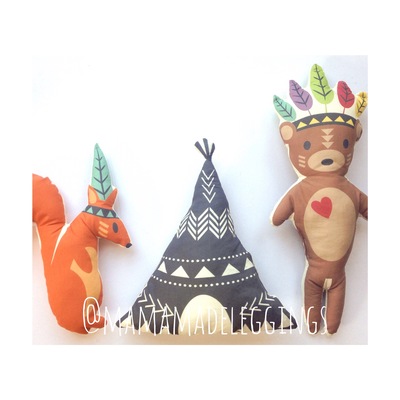 Tribal Trio Stuffies