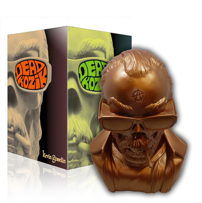 Dead kozik bust - bronze edition - by kevin gosselin