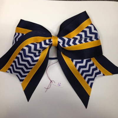 Navy and Yellow/Gold with Chevron