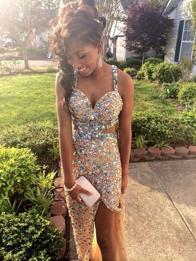 long prom dress, sexy prom dress, prom dress , sparkle prom dress, champagne prom dresses, long evening dress, BD14425