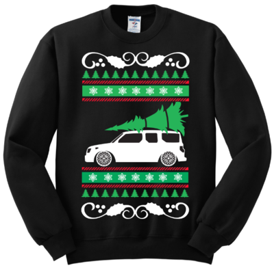 Honda Element Ugly Christmas Sweater