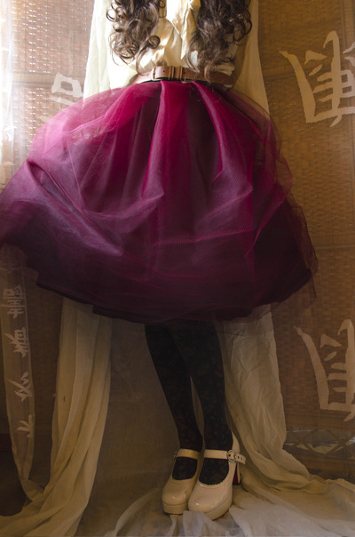 tulle skirt