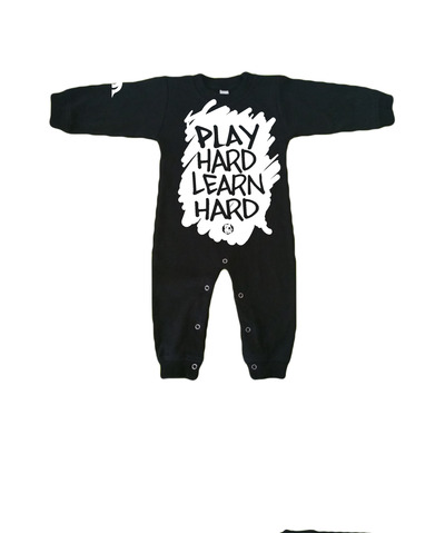 Play Hard Learn Hard Romper