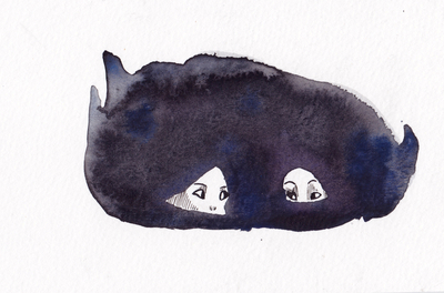 *Original* Fall 2015 Series, #7, 4"x6"