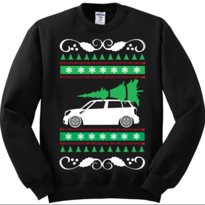 Mini cooper r60 ugly christmas sweater - Thumbnail 5