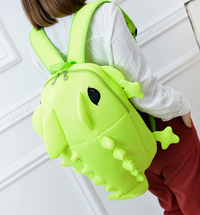 Students kawaii cartoon backpack