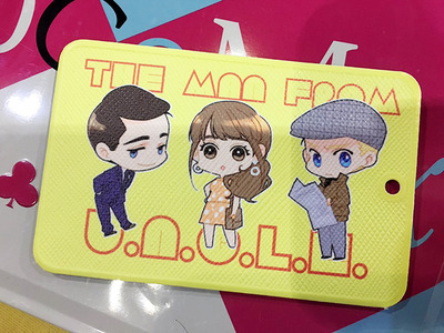 The Man from U.N.C.L.E. - I.D. Card Holder - Napoleon Solo , Gaby Teller , Illya Kuryakin