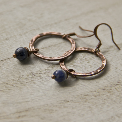 Chunky Circle Earrings