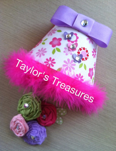 Taylors Treasures - Custom Nursery Night Light - Any Pattern/Trim