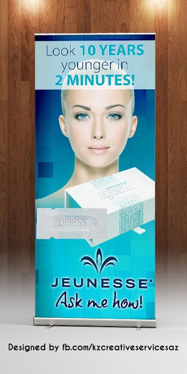 JEUNESSE - RETRACTABLE BANNER