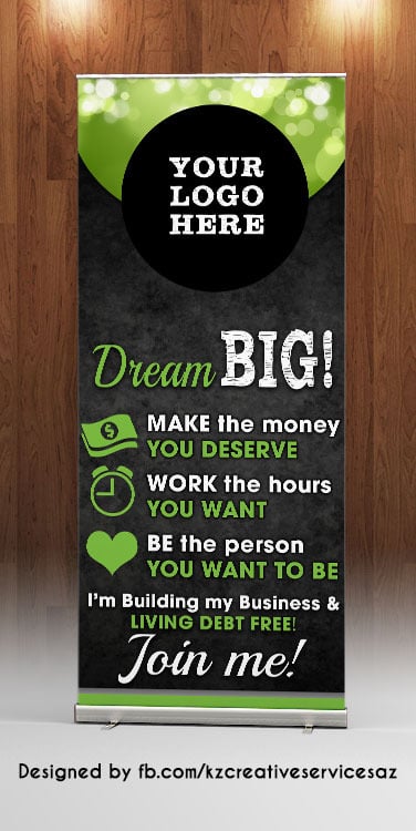 GENERIC RECRUIT- RETRACTABLE BANNER