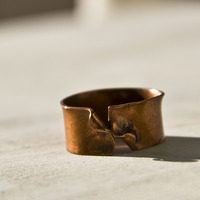 Curled Corners Ring - Thumbnail 1