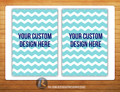 4"X6" BLITZ CARDS - CUSTOM DESIGN