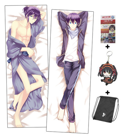 Brand New Noragami Male Anime Dakimakura Japanese Hugging Body Pillow Cover ADP-511115