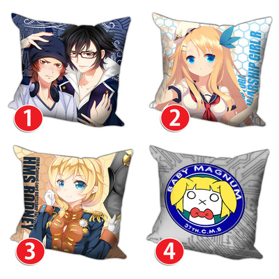 Brand New 40 x 40cm Anime Japan Hugging Dakimakura Body Pillow Cover Cushion Case