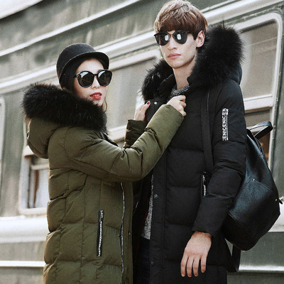 ARMYGREEN BLACK JAPANESE STYLE REMOVABLE CAP WARM WINTER COAT SA5M