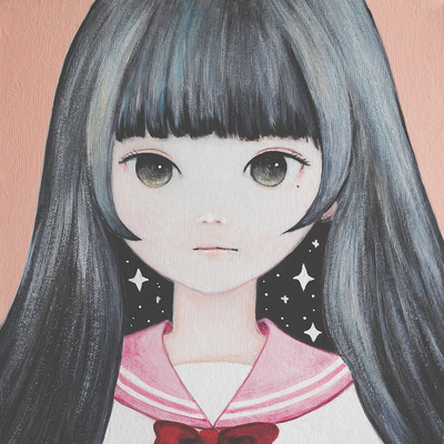Original Acrylic painting「Mitsumeru☆Miracle 2.0」