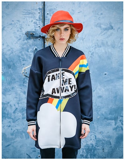 MAXMARTIN PAILLETTE EMBROIDERED STYLISH TRENCH COAT M1028J353