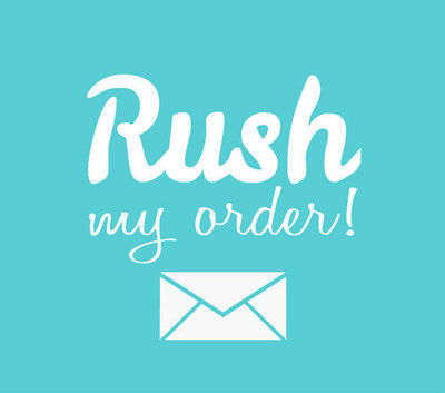 Business Card RUSH Turnaround Time Fee