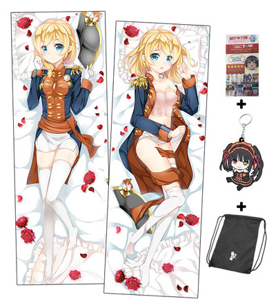 Brand New Rodney - Warship Girls Anime Dakimakura Japanese Hugging Body Pillow Cover H3095