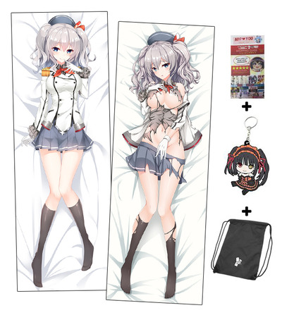 Brand New Kashima - Kantai Collection Anime Dakimakura Japanese Hugging Body Pillow Cover ADP-512124