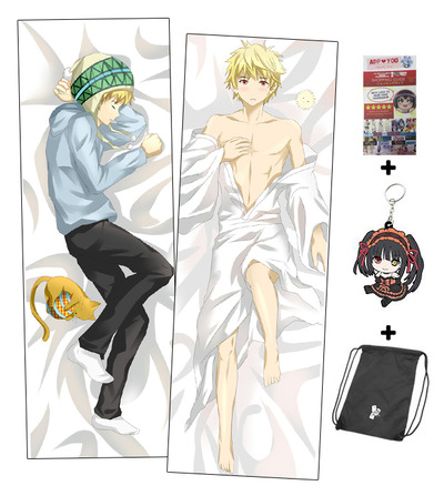 Brand New Noragami Male Anime Dakimakura Japanese Hugging Body Pillow Cover ADP-512135