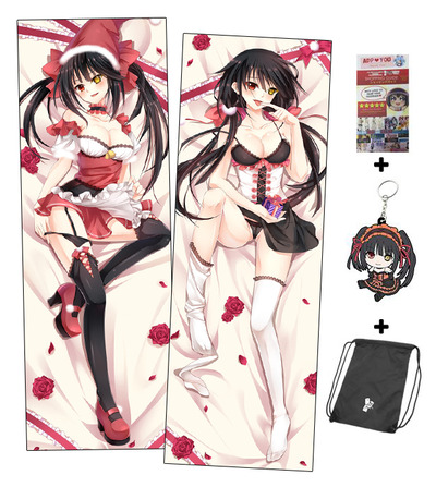 Brand New Kurumi Tokisaki - Date a Live Anime Dakimakura Japanese Hugging Body Pillow Cover ADP-512009
