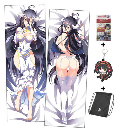 Brand New Overlord Anime Dakimakura Japanese Hugging Body Pillow Cover H3118