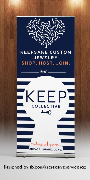 KEEP COLLECTIVE - RETRACTABLE BANNER