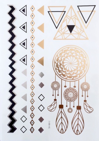 Bijoux Body Tattoos- Dream Catcher