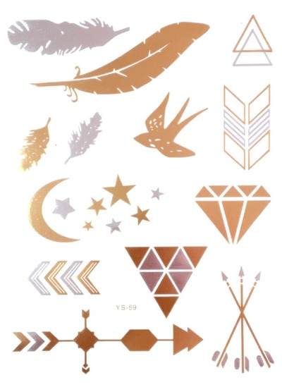 Bijoux Body Tattoos- Western Flair