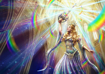 Taryn's Coronation princess art print fantasy illustration