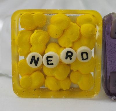 Word Play Magnets: Nerd, Divine Love, Kisses Wish, Learn