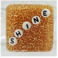Word Play Magnets; Shine,  Pearls, Gold, Flirt - Thumbnail 3