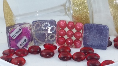 Word Play Magnets; Secrets, Pearls, Paws, Hope