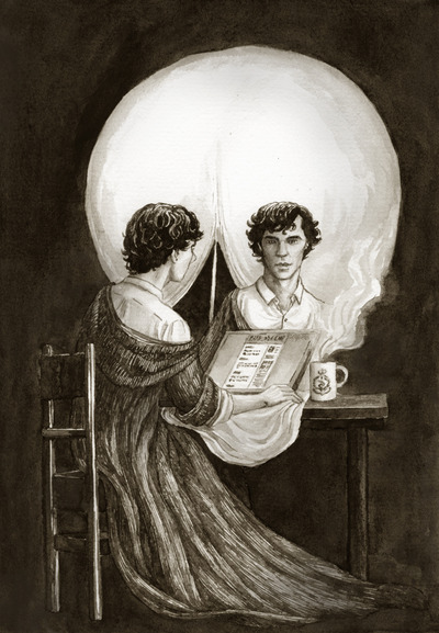 Sherlock Artprint: "Vanity"