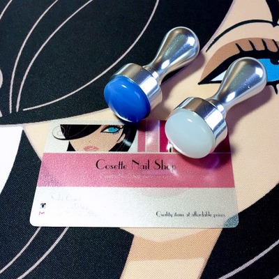 Petite Stamper Set- Silver Holder