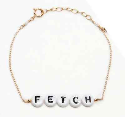 Personalized Name Bracelets; FETCH
