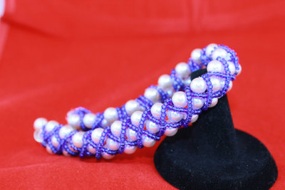 Eternally Intertwined Beaded Bracelet