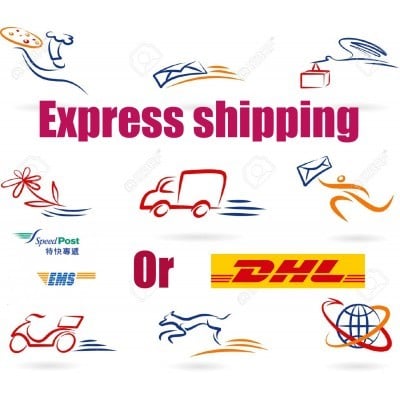 express shipping cost USD45. Please leave your tel no. in the order note.