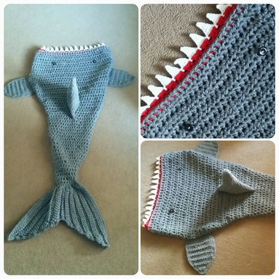 Shark Lapghan Blanket