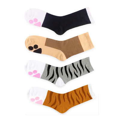 PAW SOCKS : 4 Pack