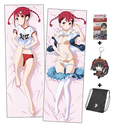 Brand New Mamori Tokonome Valkyrie Drive Anime Dakimakura Japanese Hugging Body Pillow Cover H3135