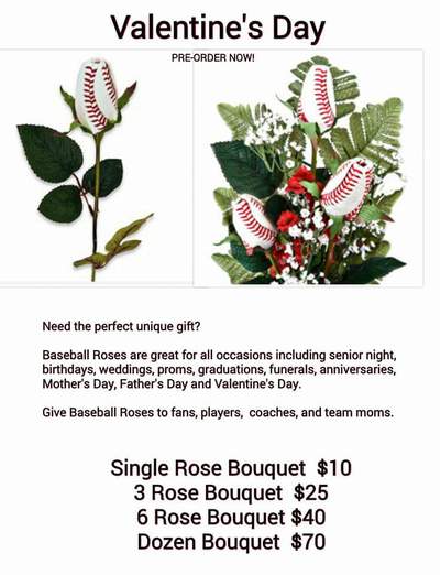 BASEBALL ROSES