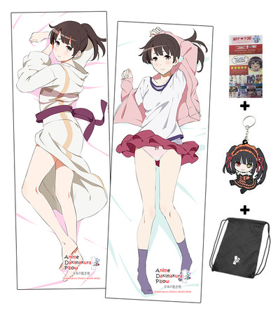 Brand New Saekano Anime Dakimakura Japanese Hugging Body Pillow Cover H3145
