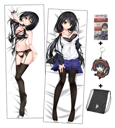 New Tokisaki Anime Dakimakura Japanese Hugging Body Pillow Cover ADP61060