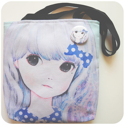 Small Spring Tote Bag