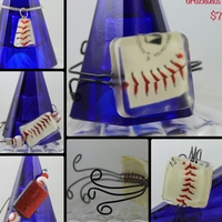 L.O.V.E Baseball Keychain  - Thumbnail 2