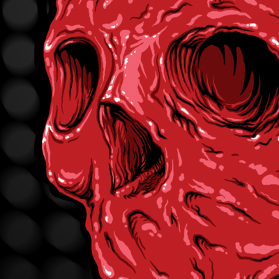 Skullentine - black background - Thumbnail 4